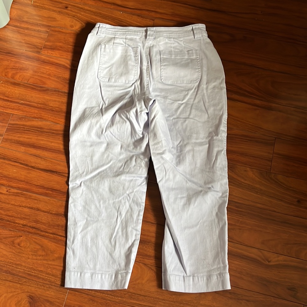 Lavender size 12 crop pants - Picture 2 of 4